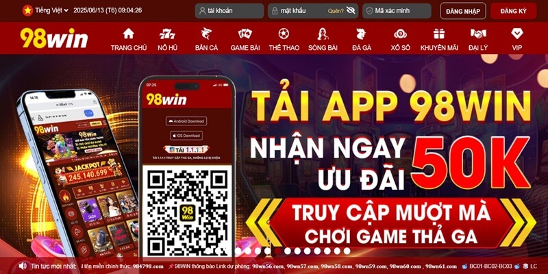 Tại sao nên tải app 98Win về máy? Tại sao nên tải app 98Win về máy?